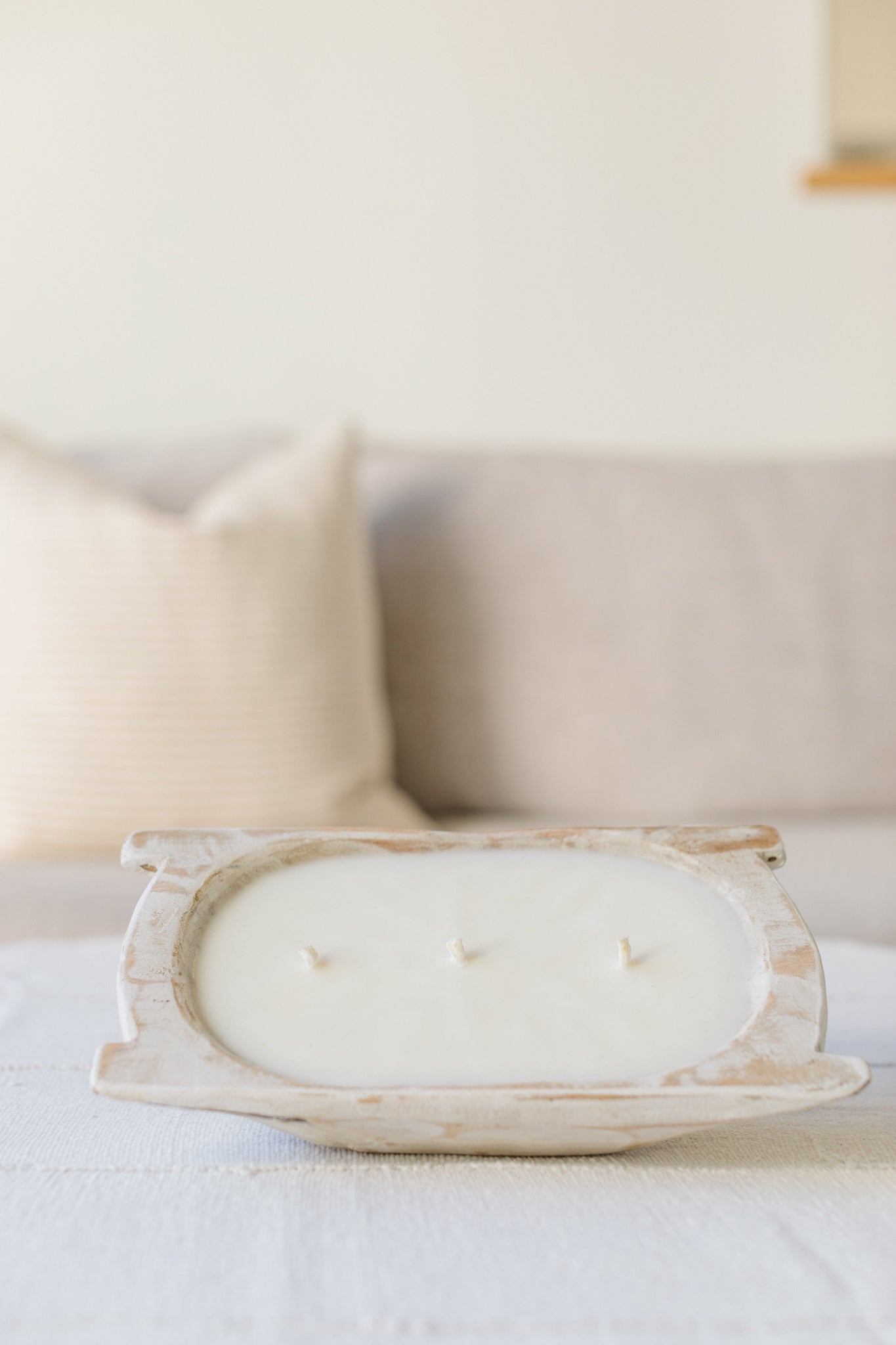 3-Wick Dough Bowl Candle | Hot Mess Creations — All Natural, Hand Crafted Candles Made in Ventura, California